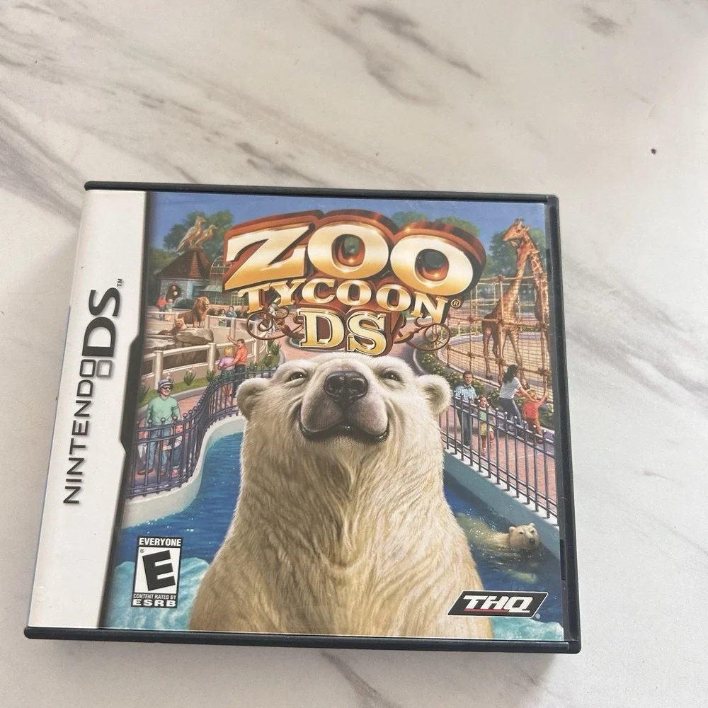 Nintendo DS Zoo Tycoon DS Game‎ 2005 Zoo Animals THQ Everyone UU